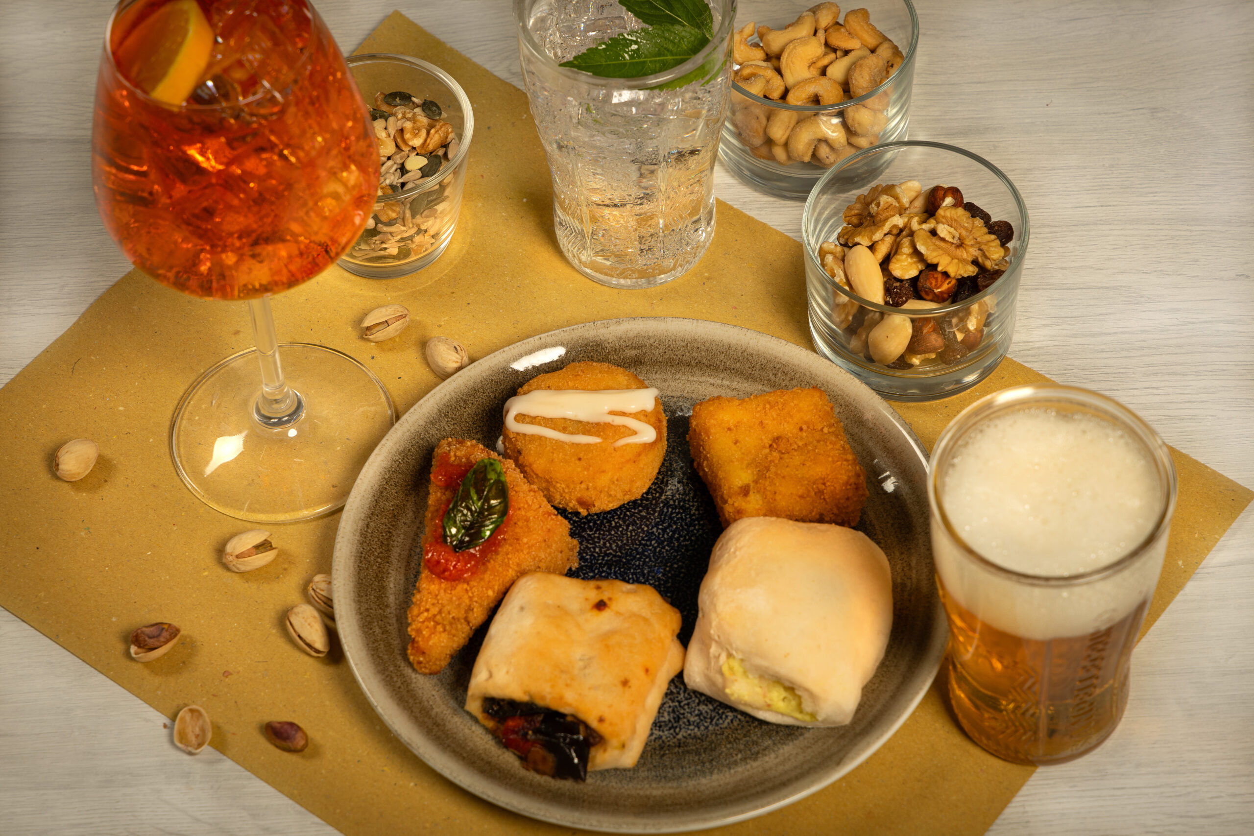 Mix Aperitivo pronto in microonde